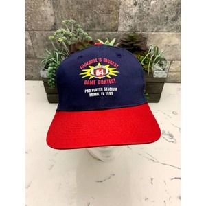 Vtg Football's Biggest Game Contest Hat